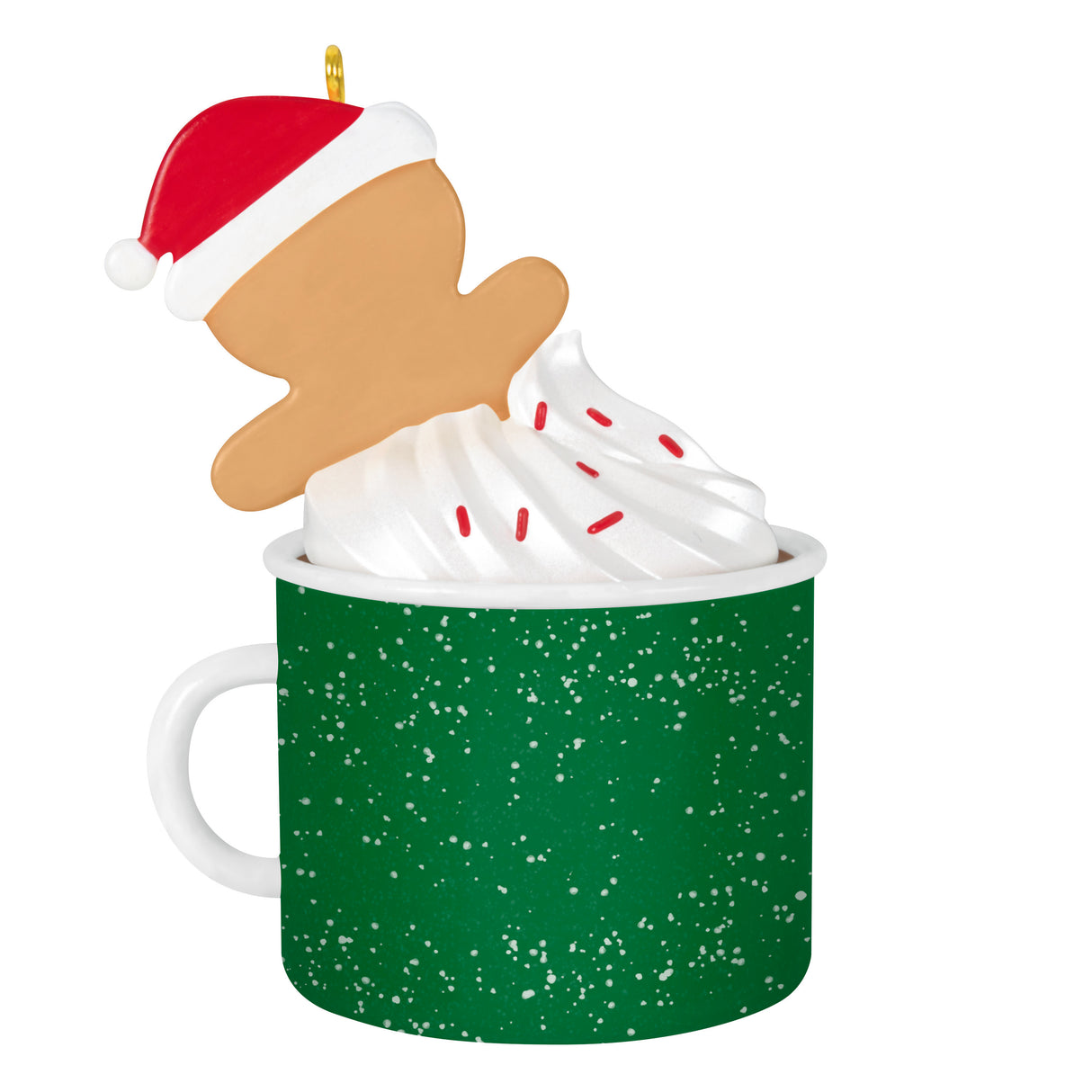 Hallmark Keepsake Christmas Ornament (Dad Gingerbread Boy in Mug 2025)