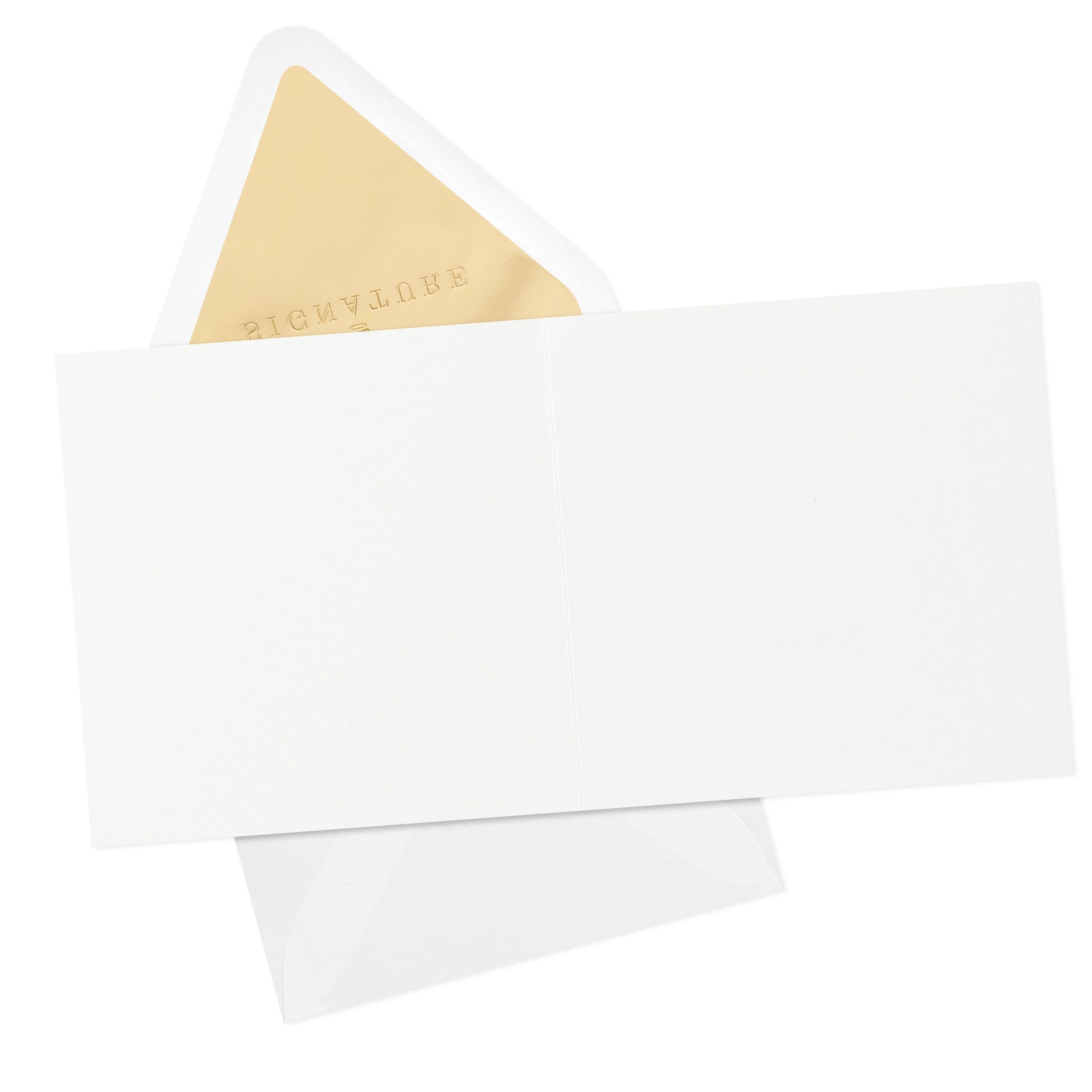 Hallmark Signature Blank Card (Rainbow)