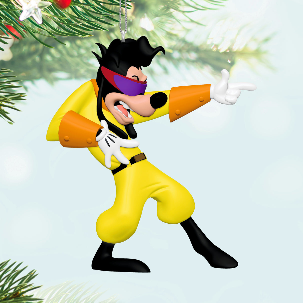Hallmark Keepsake Christmas Ornament (Disney A Goofy Movie Max as Powerline)