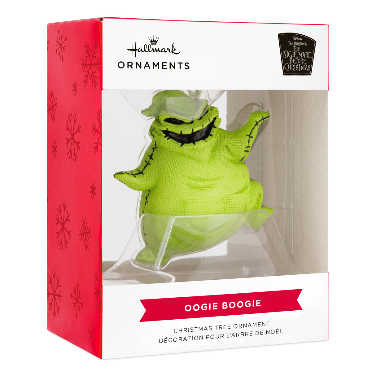 Disney Tim Burton's The Nightmare Before Christmas Oogie Boogie Christmas Ornament