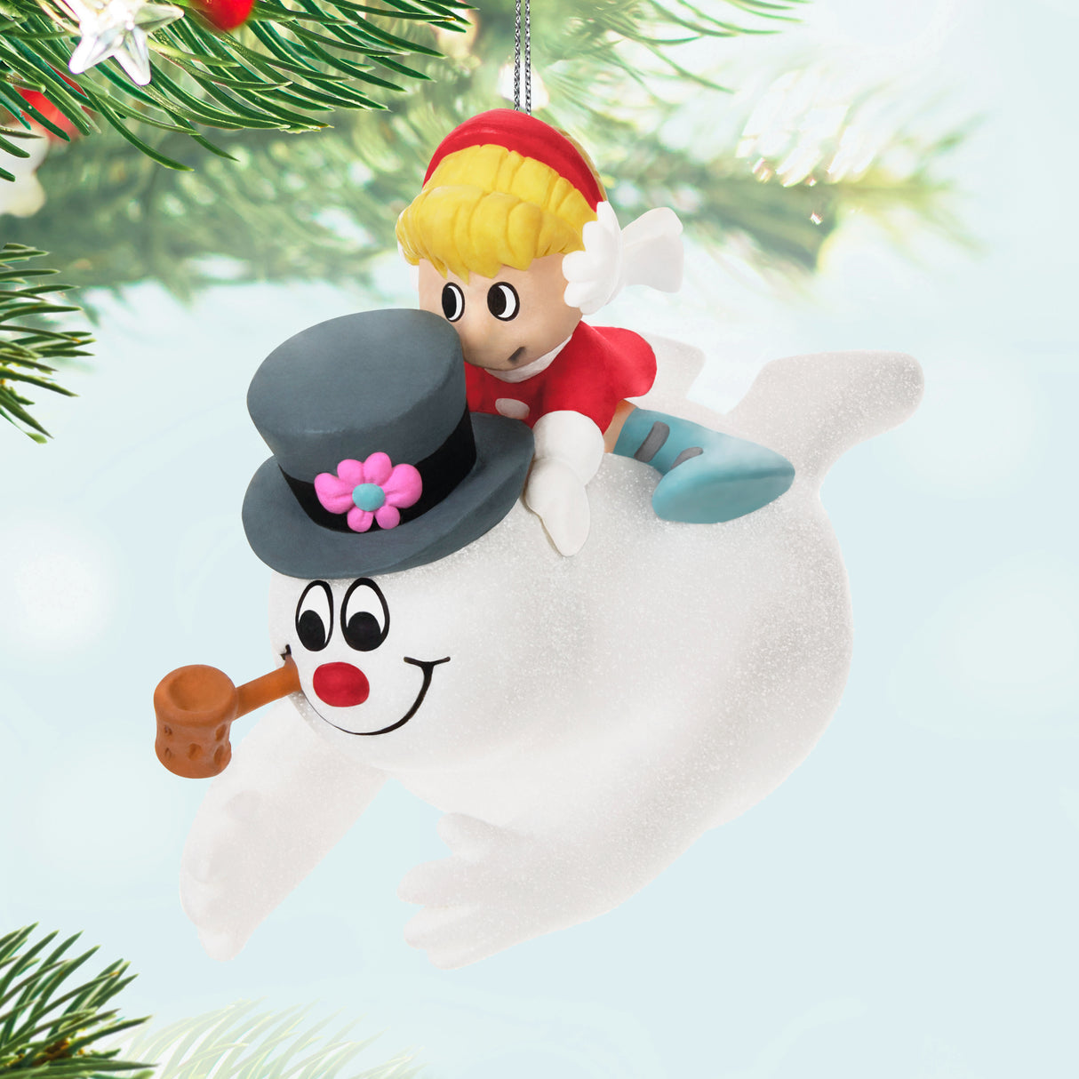 Hallmark Keepsake Christmas Ornament (Frosty the Snowman Frosty and Karen)