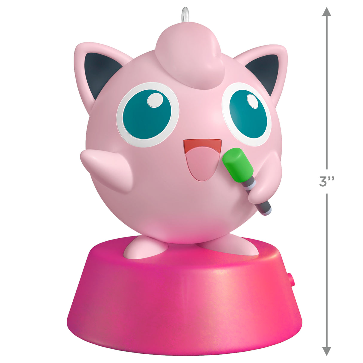 Hallmark Keepsake Christmas Ornament (Pokémon Singing Jigglypuff With Sound)