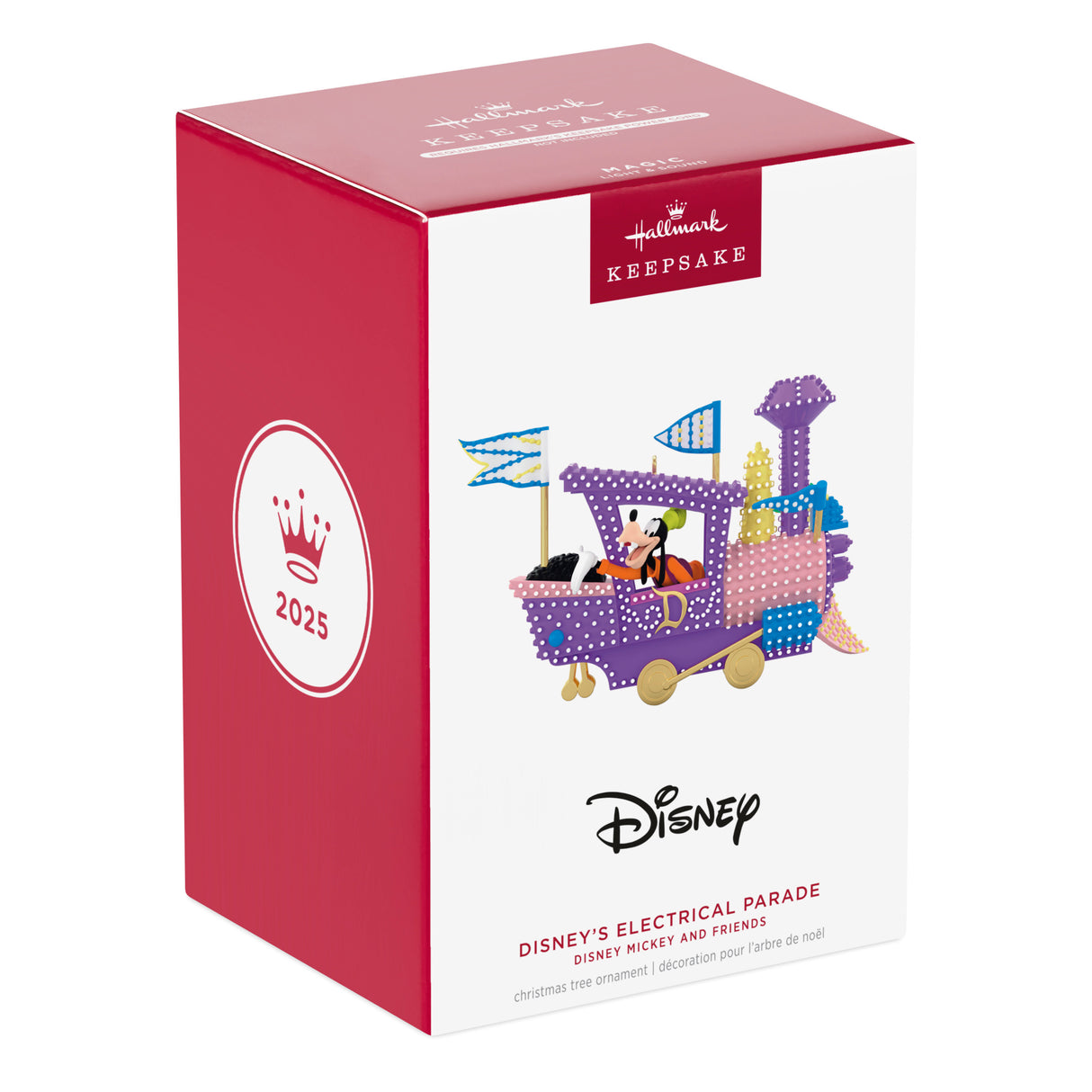 Hallmark Keepsake Christmas Ornament (Disney Mickey and Friends Disney's Electrical Parade Musical With Light)