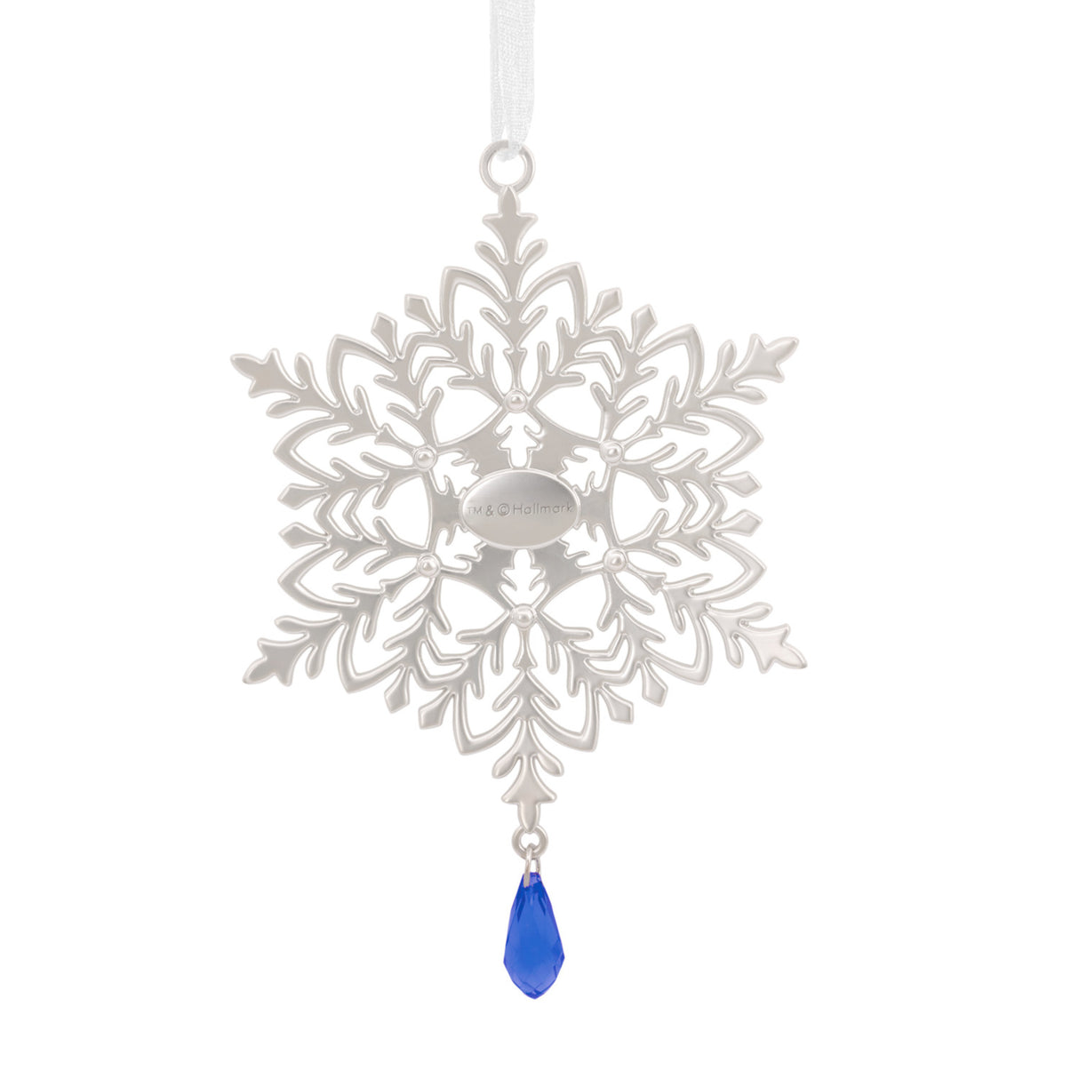 Hallmark Christmas Ornament (Snowflake 2025, Metal)