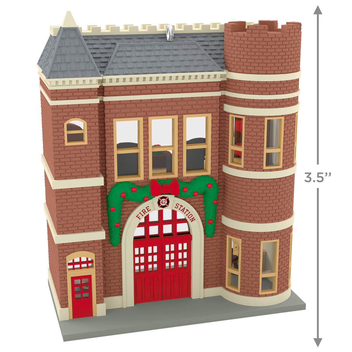 Hallmark Keepsake Christmas Ornament (Nostalgic Houses and Shops Keepsake Korners Firehouse)