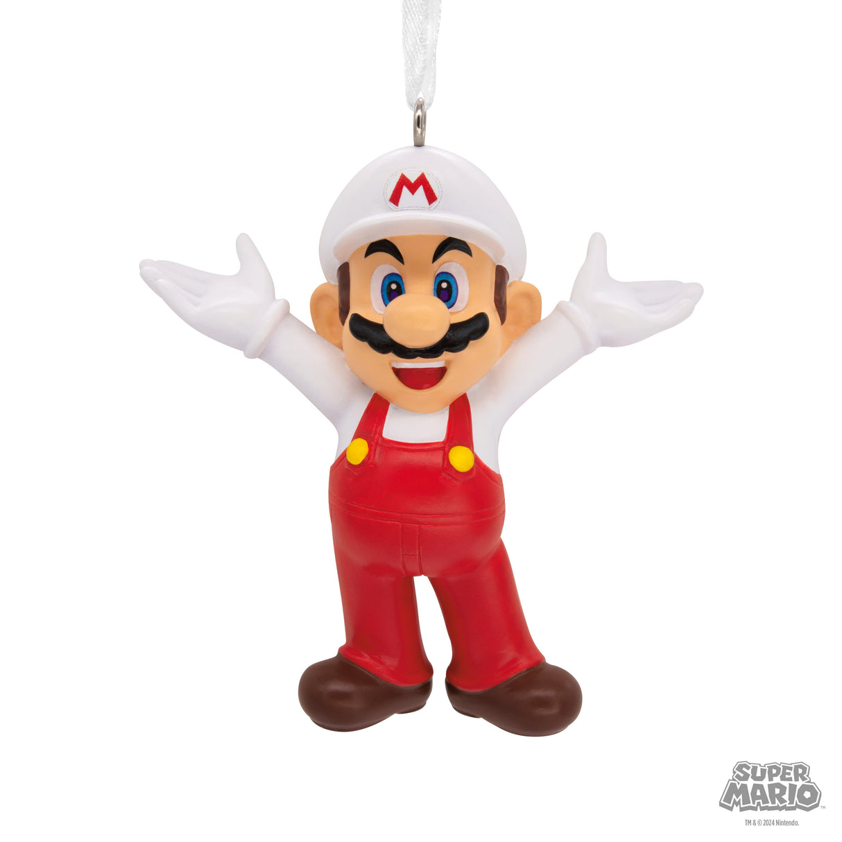 Nintendo Super Mario Fire Mario Christmas Ornament
