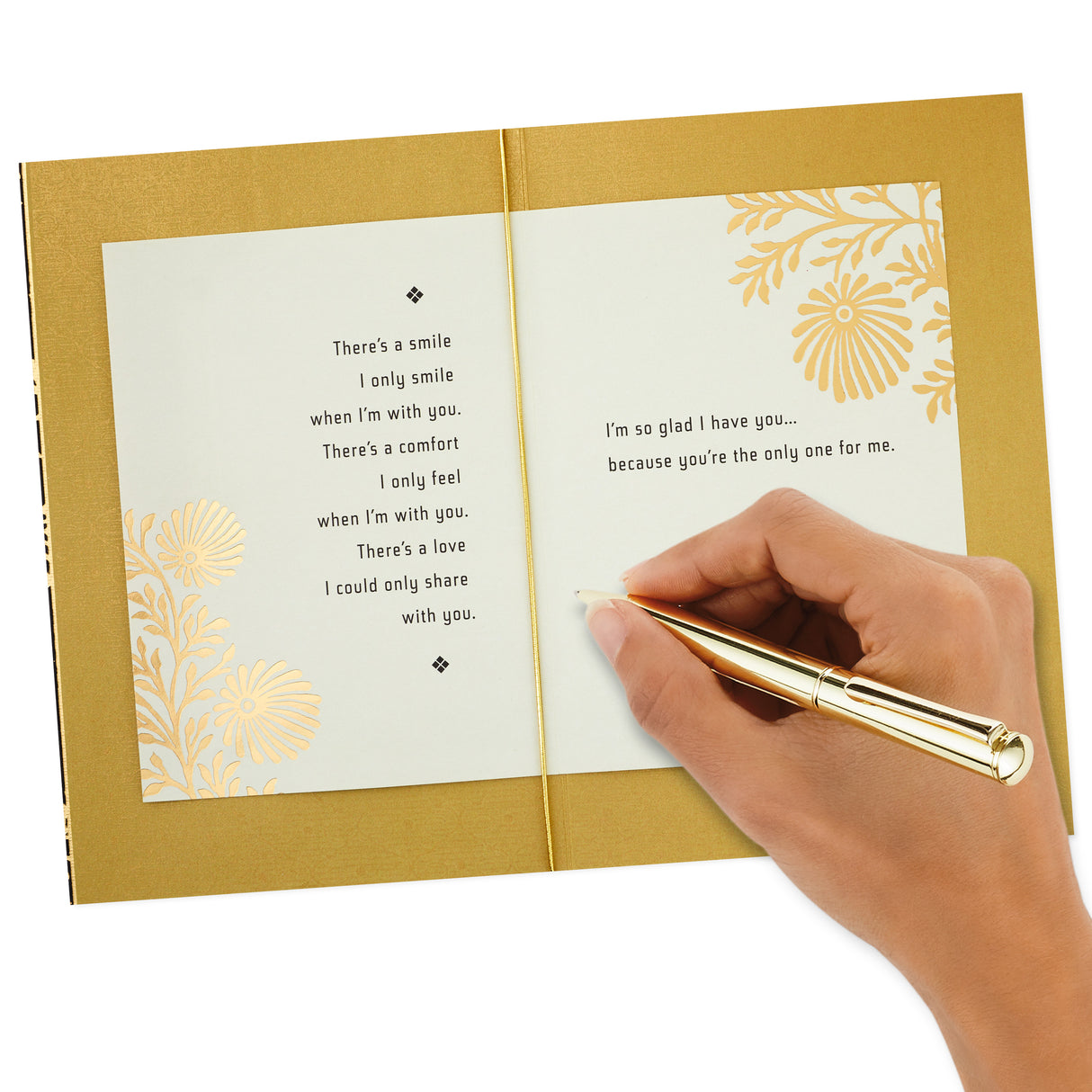 Hallmark Anniversary Card, Love Card, Romantic Birthday Card for Women (Only One for Me)