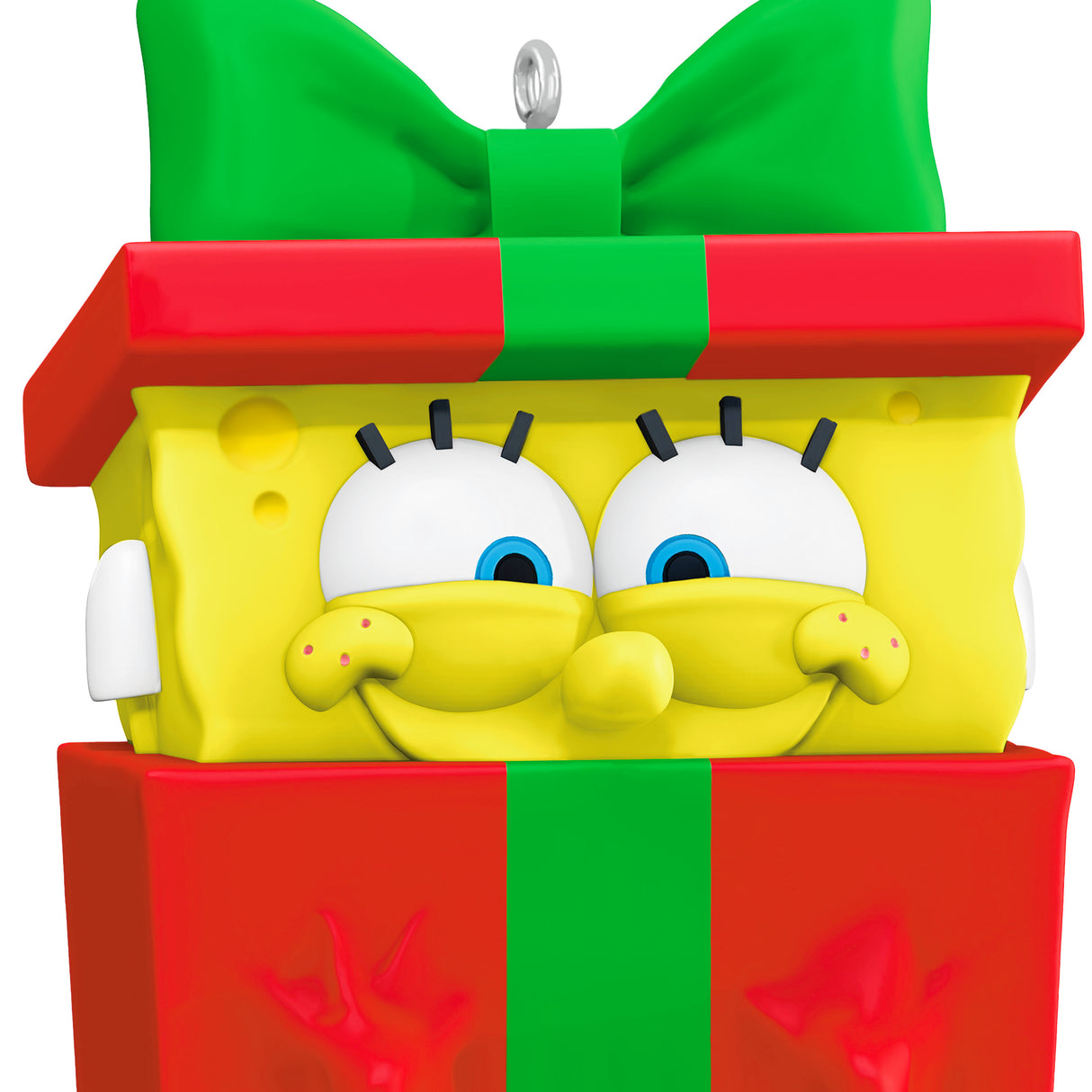 Hallmark Keepsake Christmas Ornament (Nickelodeon SpongeBob SquarePants Sponge-Boxed for Christmas)