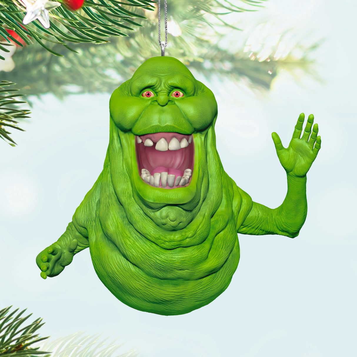 Hallmark Keepsake Christmas Ornament (Ghostbusters Slimer)