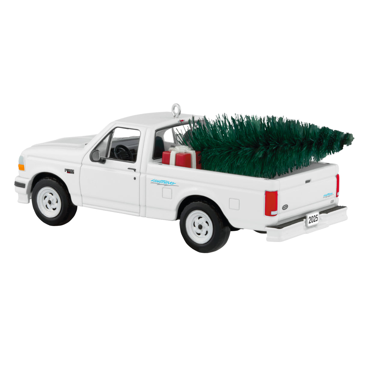 Hallmark Keepsake Christmas Ornament (All-American Trucks 1995 Ford SVT Lightning 2025, Metal)