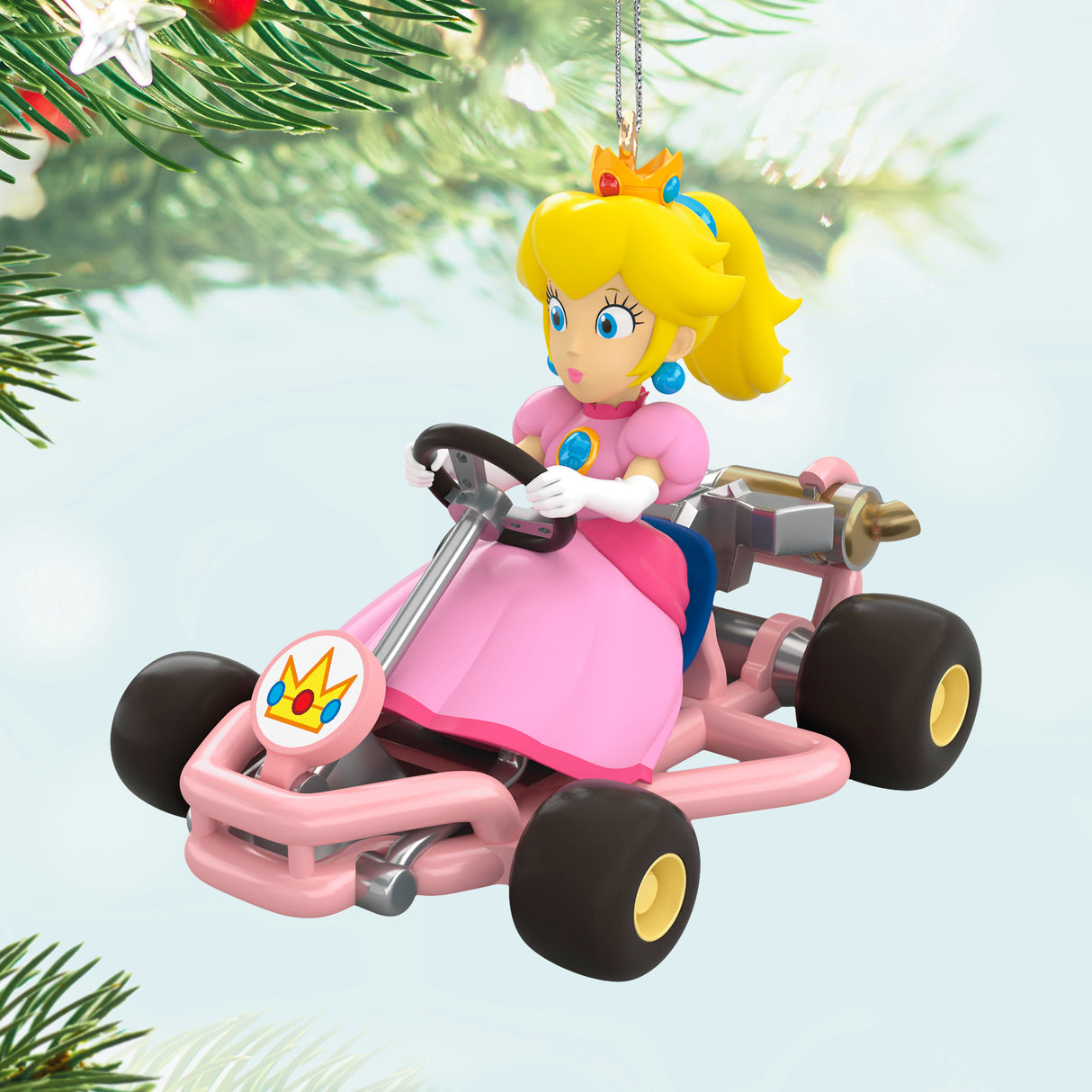 Hallmark Keepsake Christmas Ornament (Nintendo Mario Kart Princess Peach)