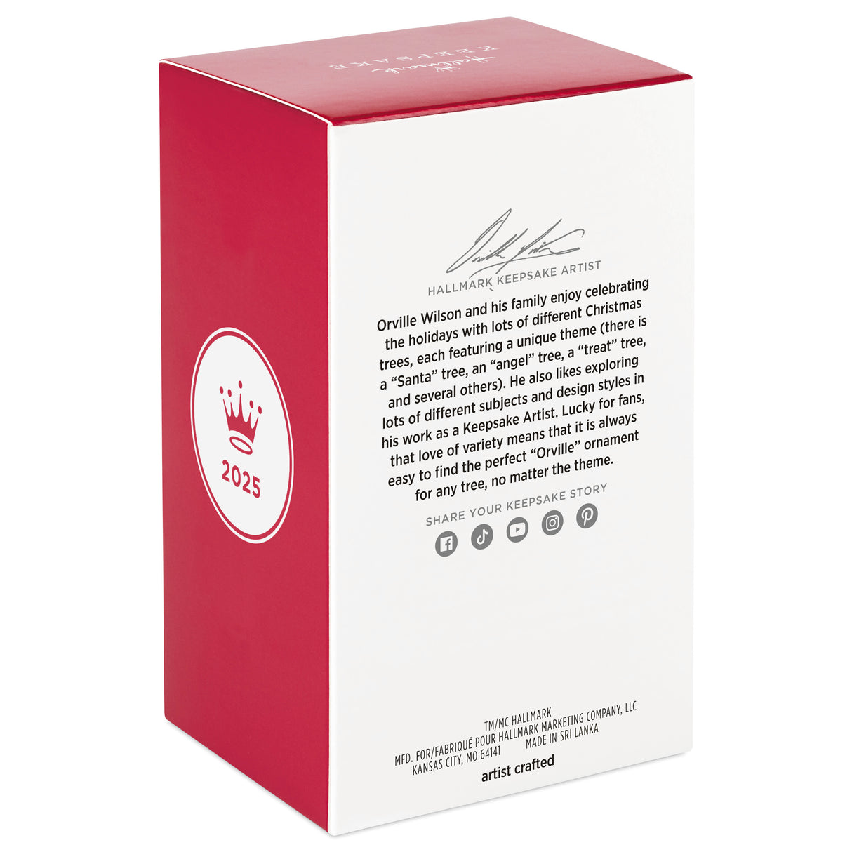 Hallmark Keepsake Christmas Ornament (Nintendo Mario Kart Princess Peach)