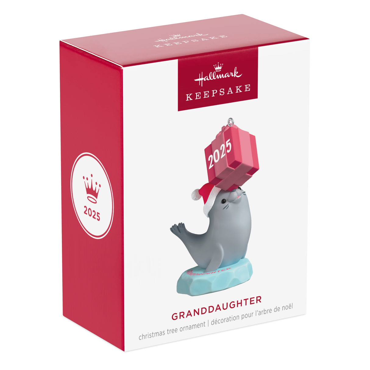 Hallmark Keepsake Christmas Ornament (Granddaughter Seal 2025)