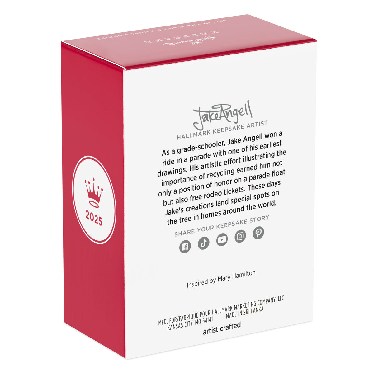 Hallmark Keepsake Christmas Ornament (Mary's Angels Hydrangea)