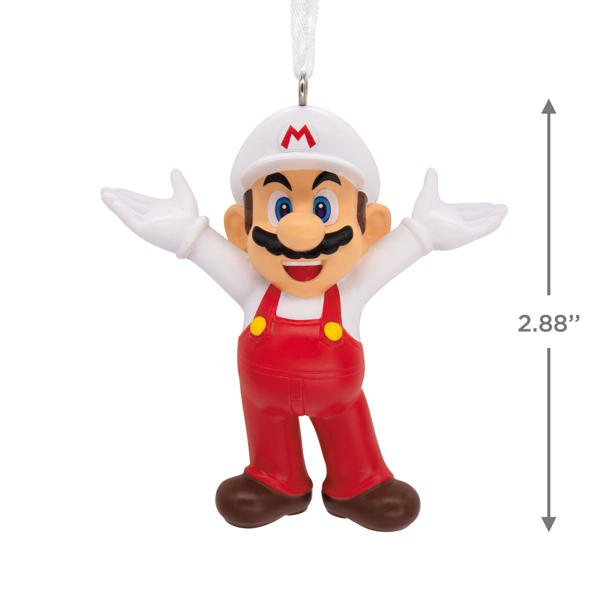 Nintendo Super Mario Fire Mario Christmas Ornament