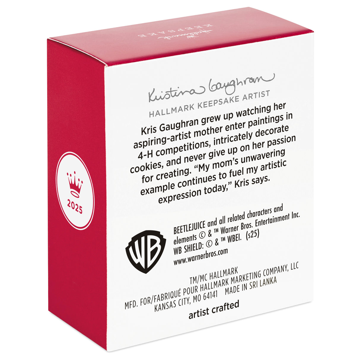 Hallmark Keepsake 1.5" Mini Christmas Ornament (Beetlejuice)