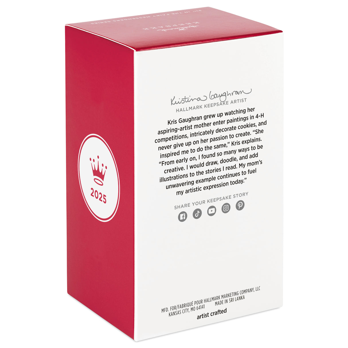 Hallmark Keepsake Christmas Ornament (Fairy Messengers Gladiolus Fairy)