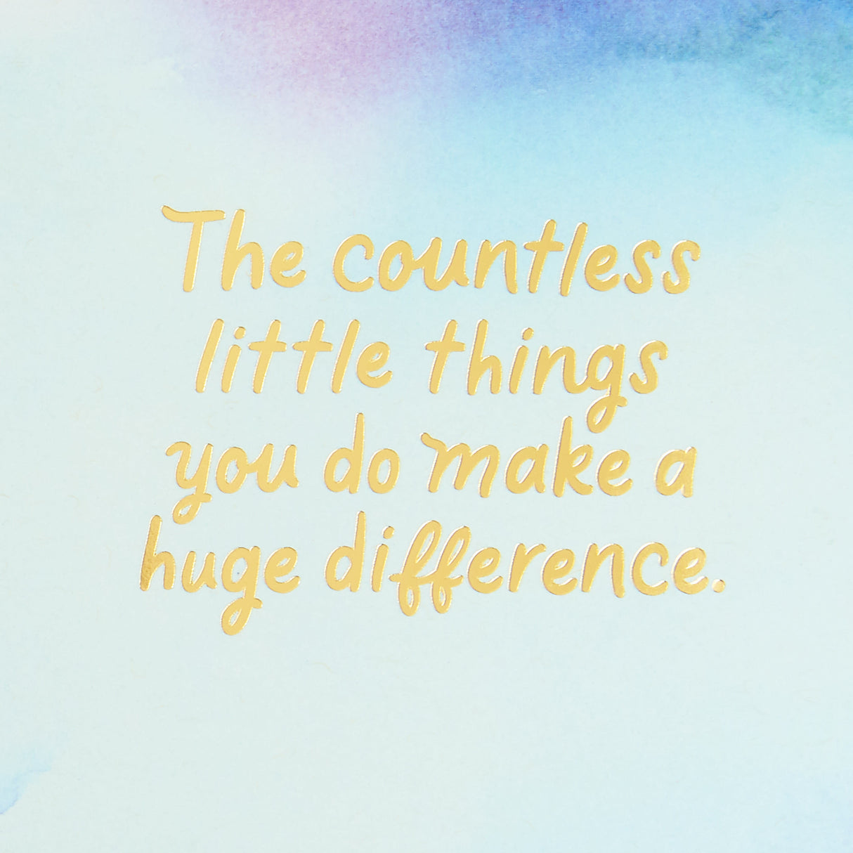 Hallmark Pack of Thank You Cards, Nurses Day Cards (4 Cards with Envelopes, Care You Give)