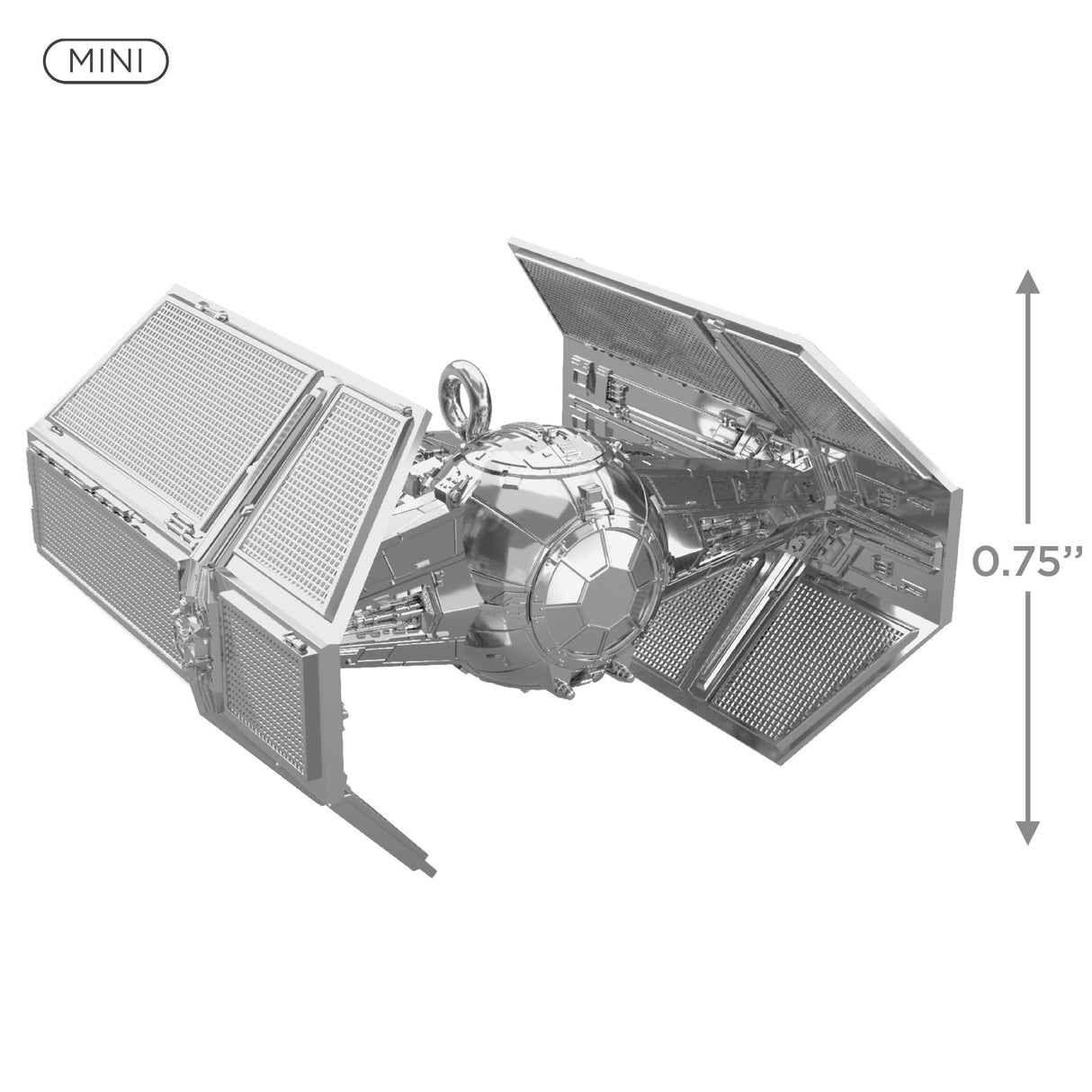 Hallmark Keepsake 0.75" Mini Christmas Ornament (Star Wars Darth Vader's TIE Fighter)