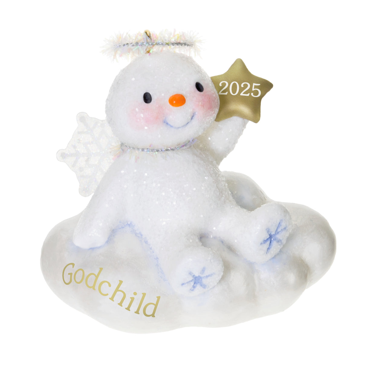 Hallmark Keepsake Christmas Ornament (Godchild Snow Angel 2025)