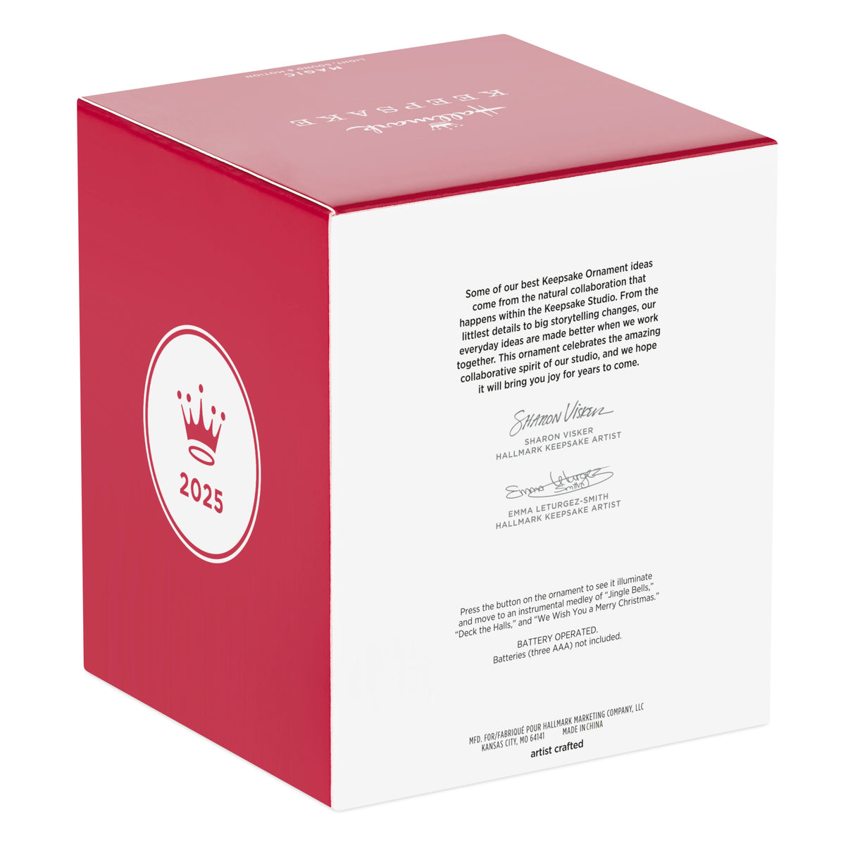 Hallmark Keepsake Christmas Ornament (Keepsake Village Musical With Light and Motion)