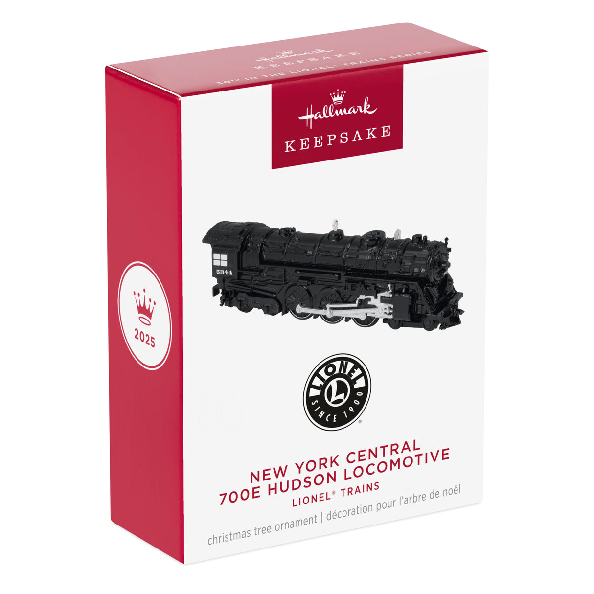 Hallmark Keepsake Christmas Ornament (Lionel Trains New York Central 700E Hudson Locomotive, Metal)