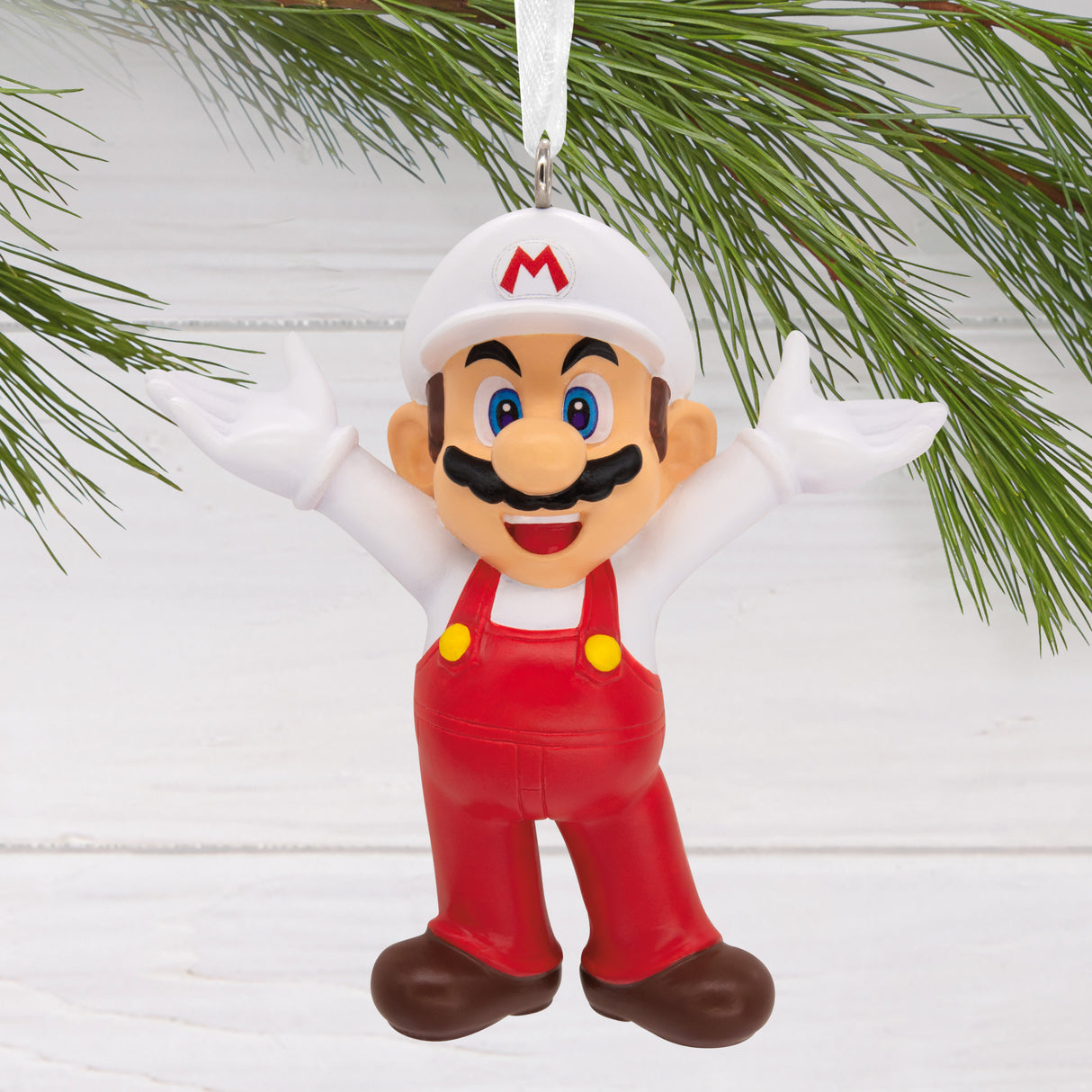 Nintendo Super Mario Fire Mario Christmas Ornament