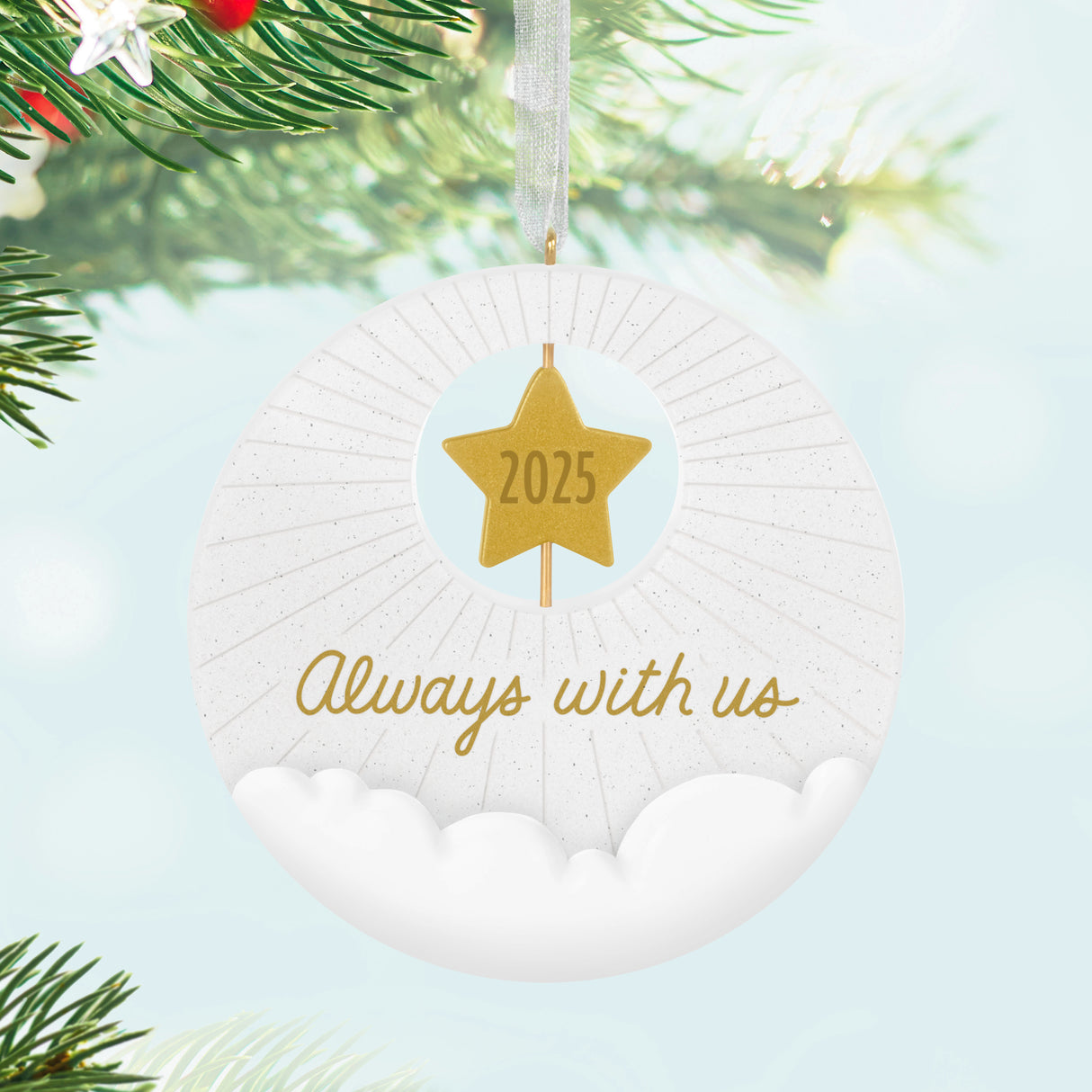 Hallmark Keepsake Christmas Ornament (Always With Us 2025)