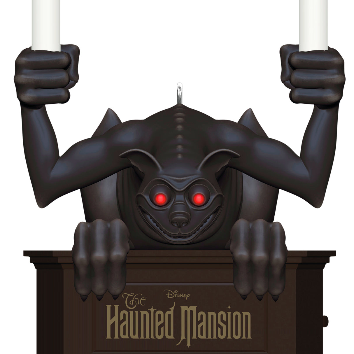 Hallmark Keepsake Christmas Ornament (Disney The Haunted Mansion Gargoyle With Light)