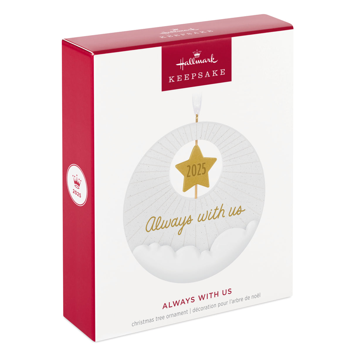 Hallmark Keepsake Christmas Ornament (Always With Us 2025)