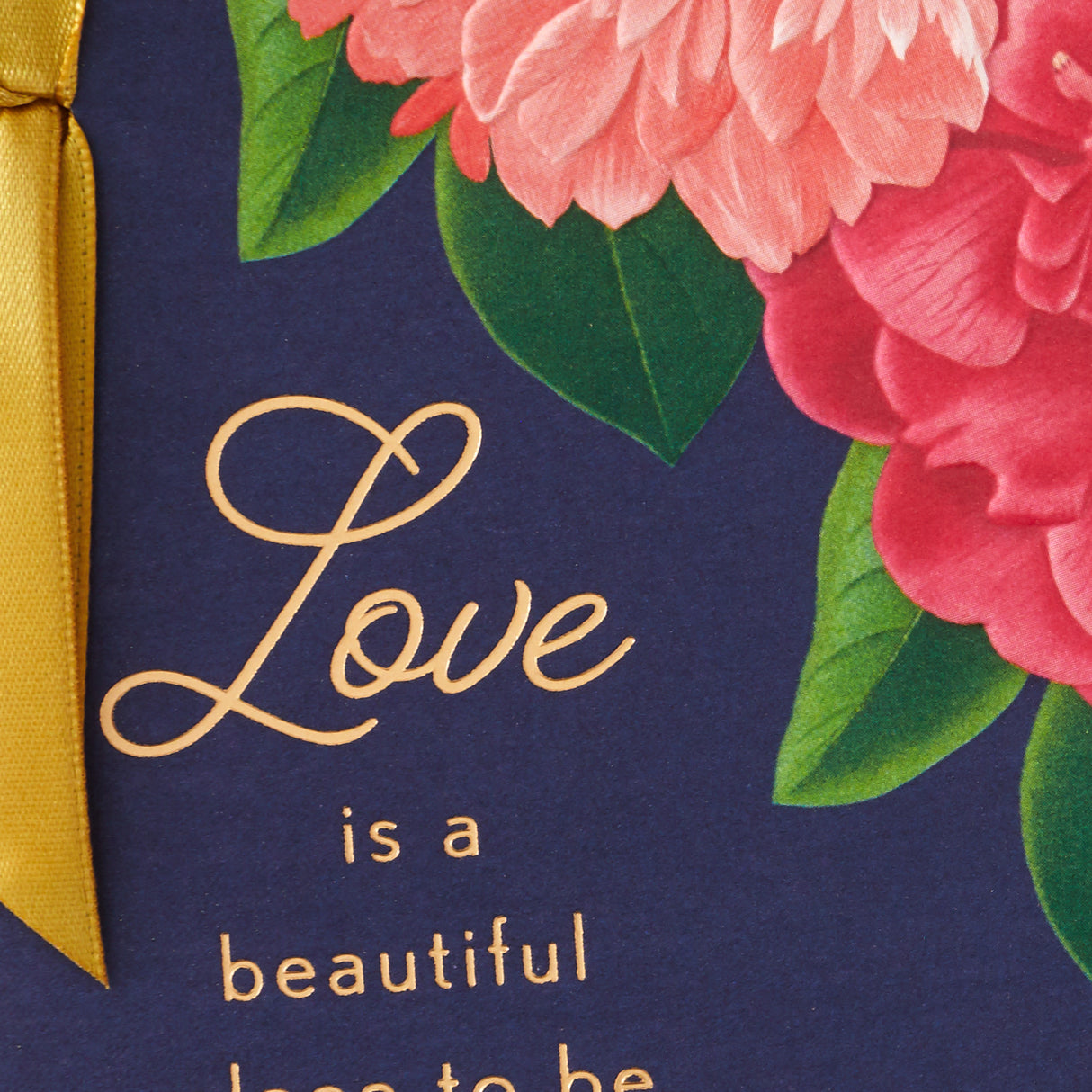 Hallmark Anniversary Card, Love Card, Romantic Birthday Card for Women (Love Is a Beautiful Place to Be)