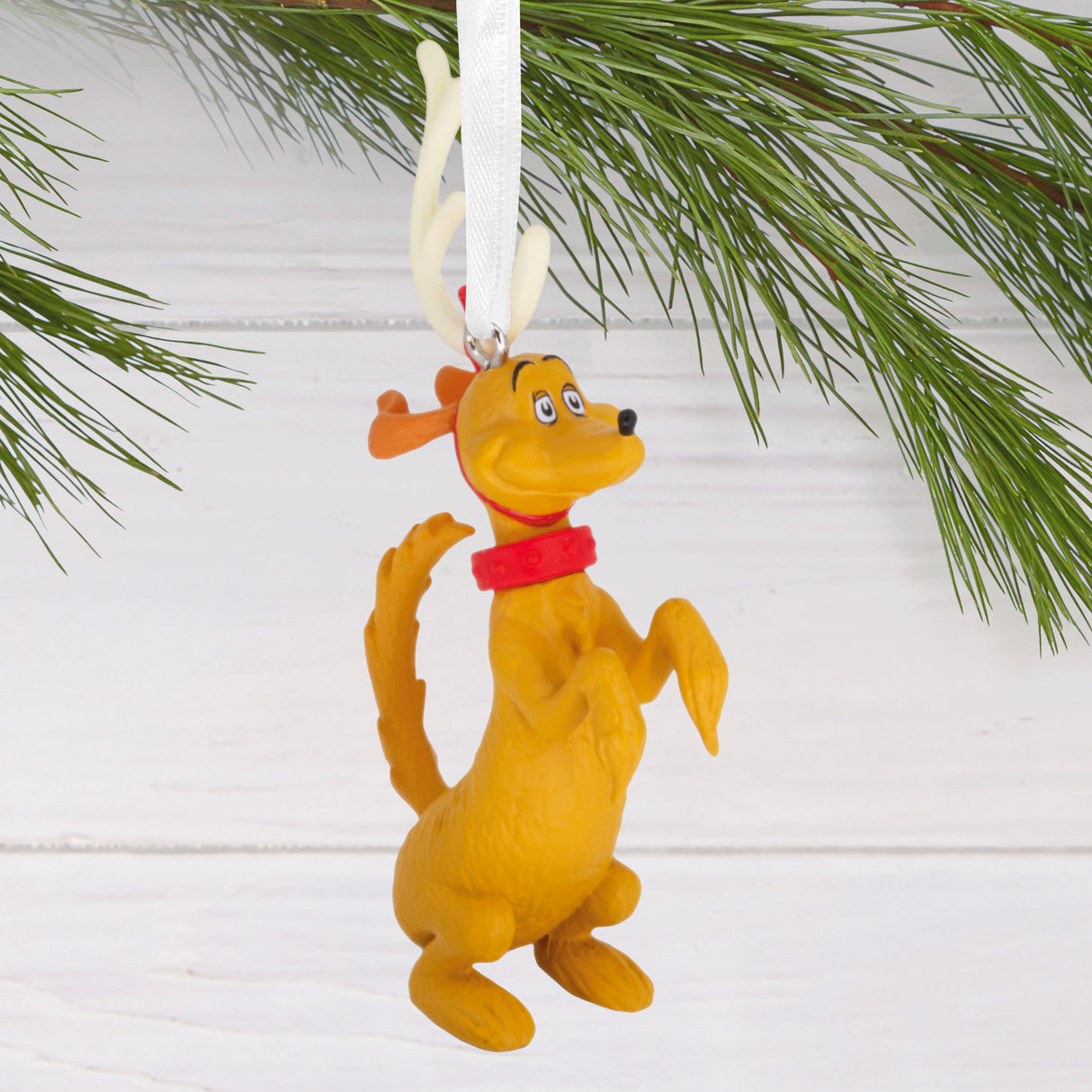 Hallmark Christmas Ornament (Dr. Seuss's How the Grinch Stole Christmas! Max in Antlers)