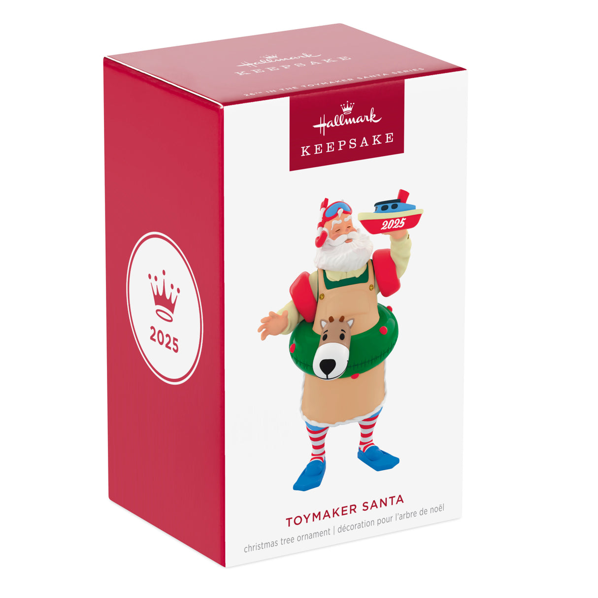 Hallmark Keepsake Christmas Ornament (Toymaker Santa 2025)