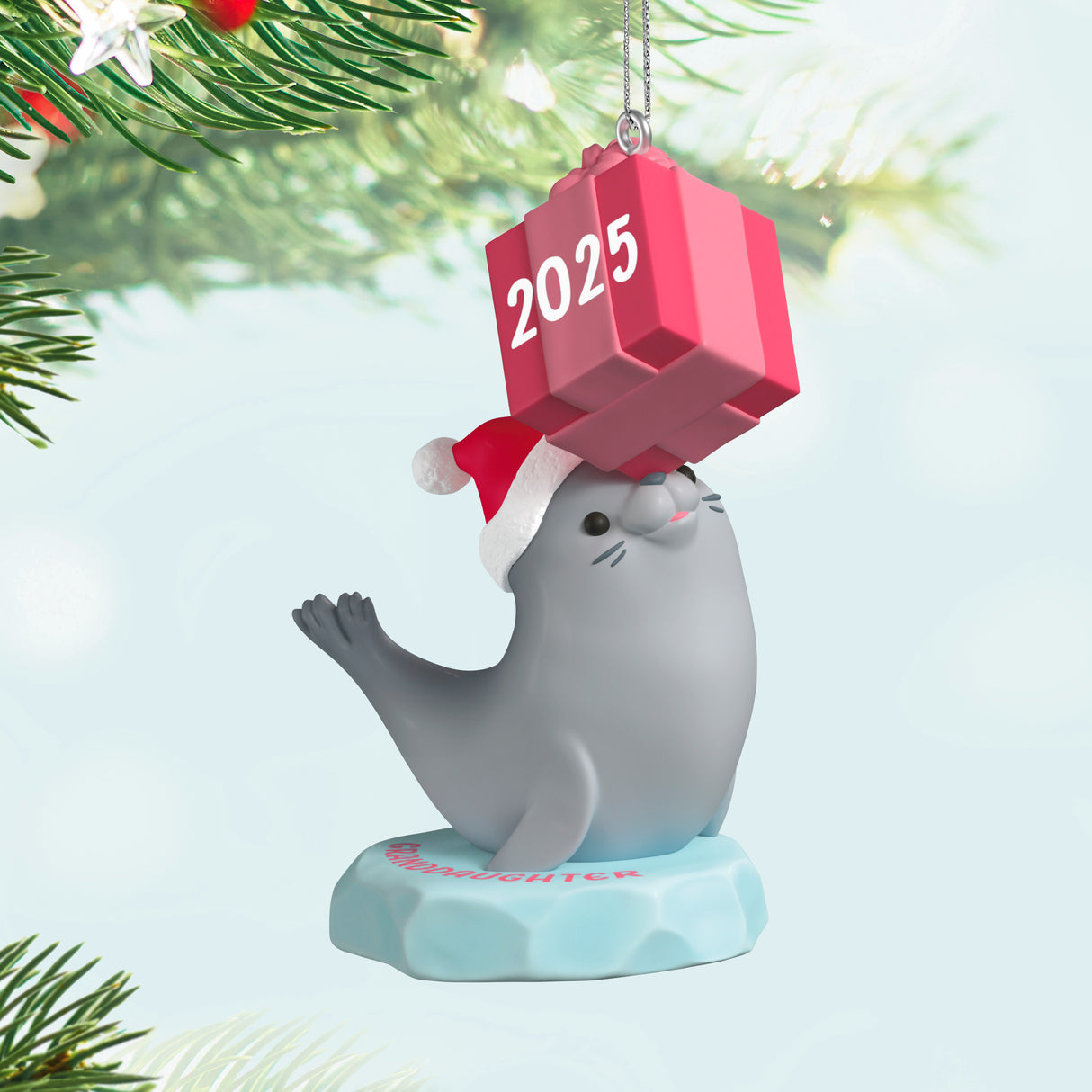 Hallmark Keepsake Christmas Ornament (Granddaughter Seal 2025)