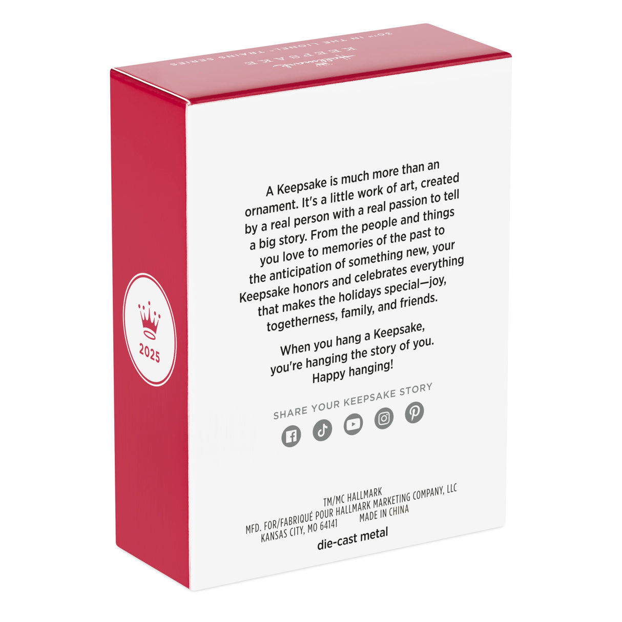 Hallmark Keepsake Christmas Ornament (Lionel Trains New York Central 700E Hudson Locomotive, Metal)