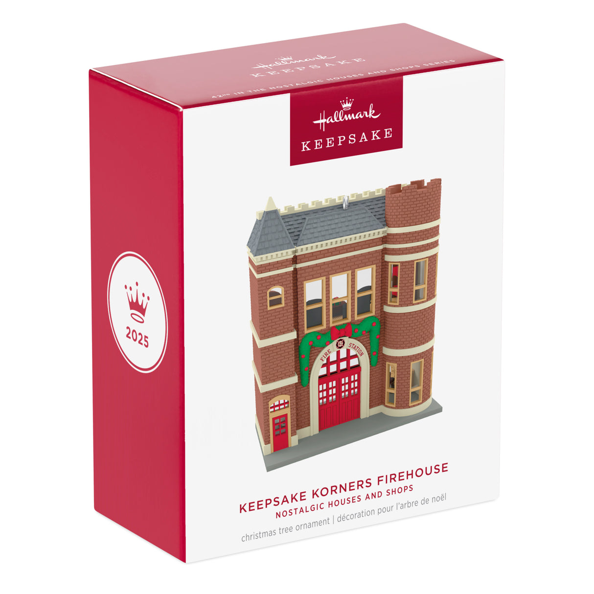 Hallmark Keepsake Christmas Ornament (Nostalgic Houses and Shops Keepsake Korners Firehouse)