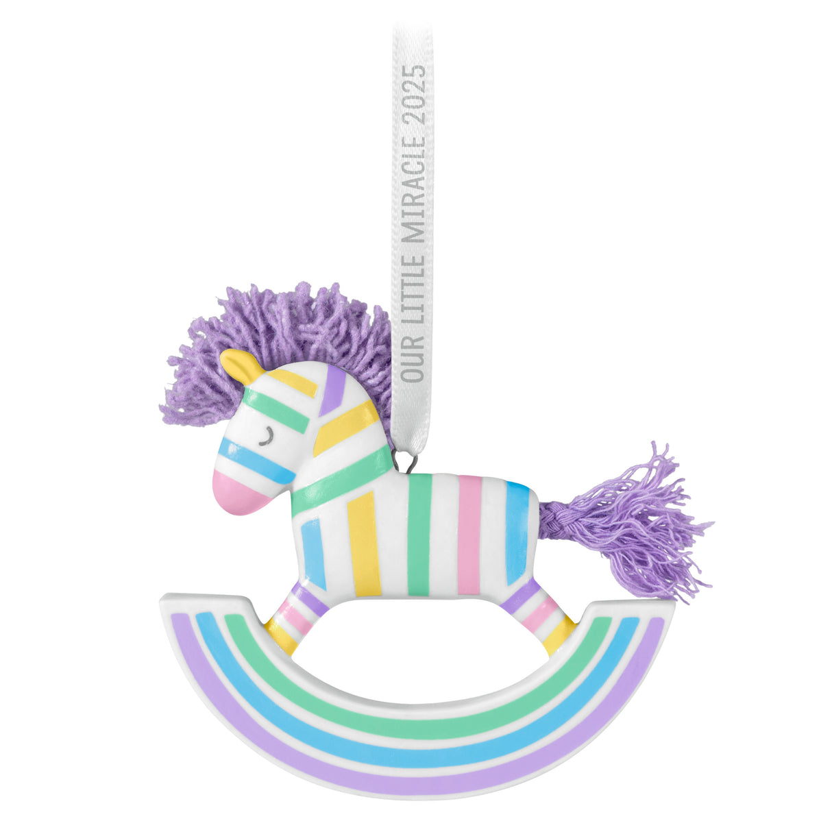 Hallmark Keepsake Christmas Ornament (Our Little Miracle 2025, Porcelain)