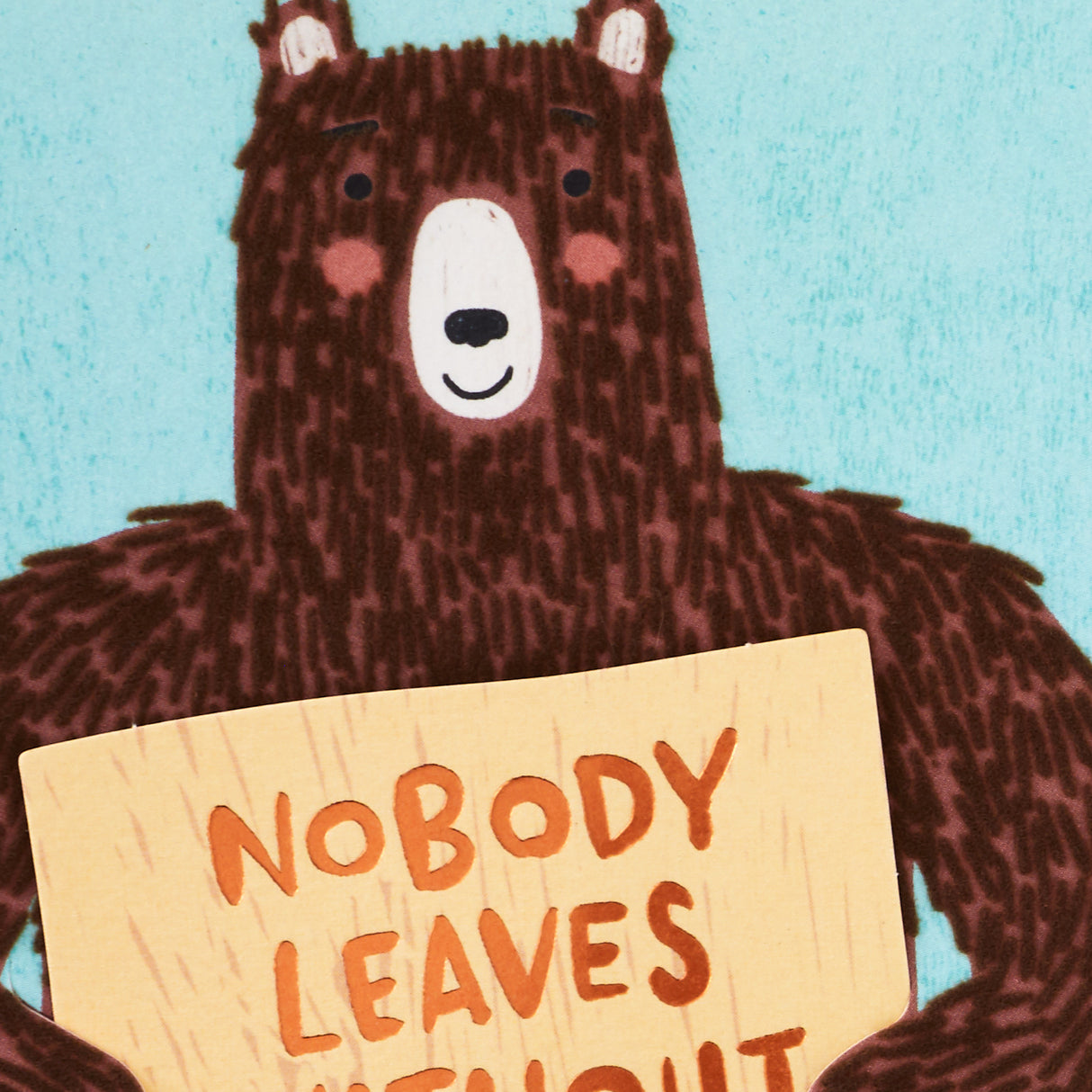 Hallmark Farewell Card from All, Bear Hugs (Retirement Card, Coworker Goodbye Card)