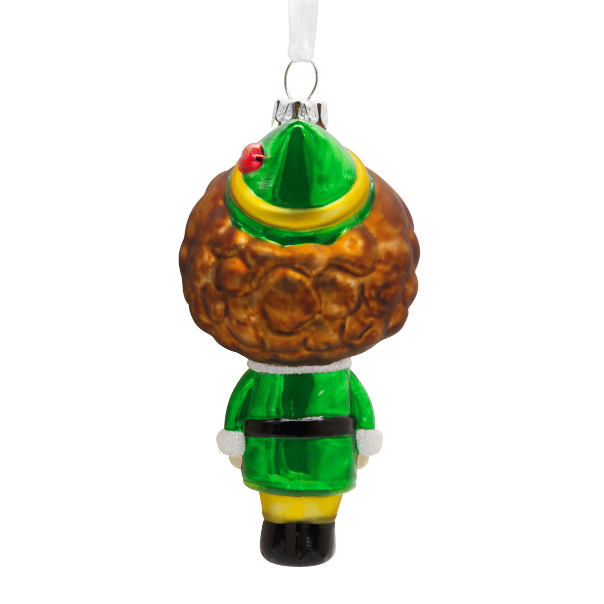 Elf Buddy the Elf Christmas Ornament, Blown Glass