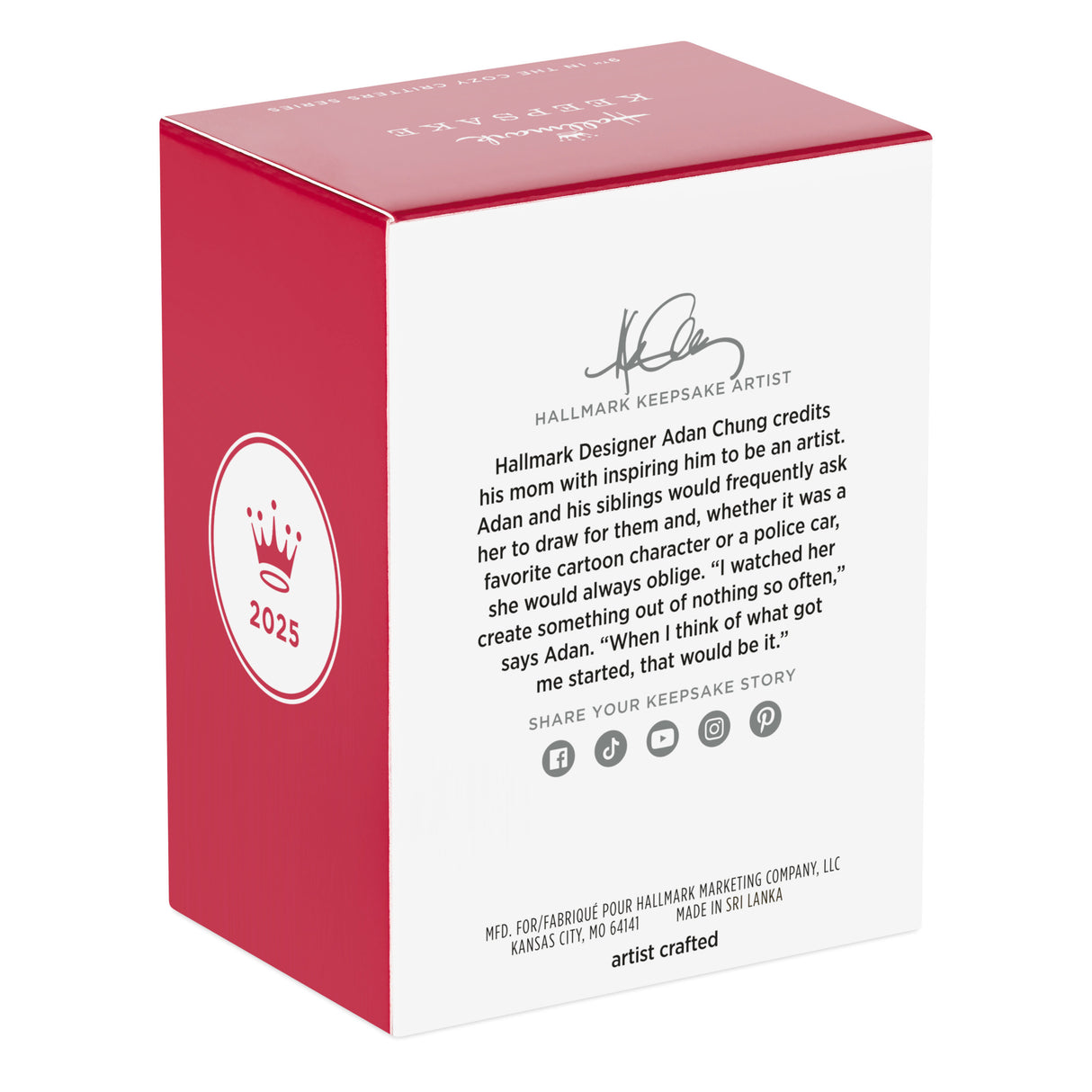 Hallmark Keepsake Christmas Ornament (Cozy Critters)