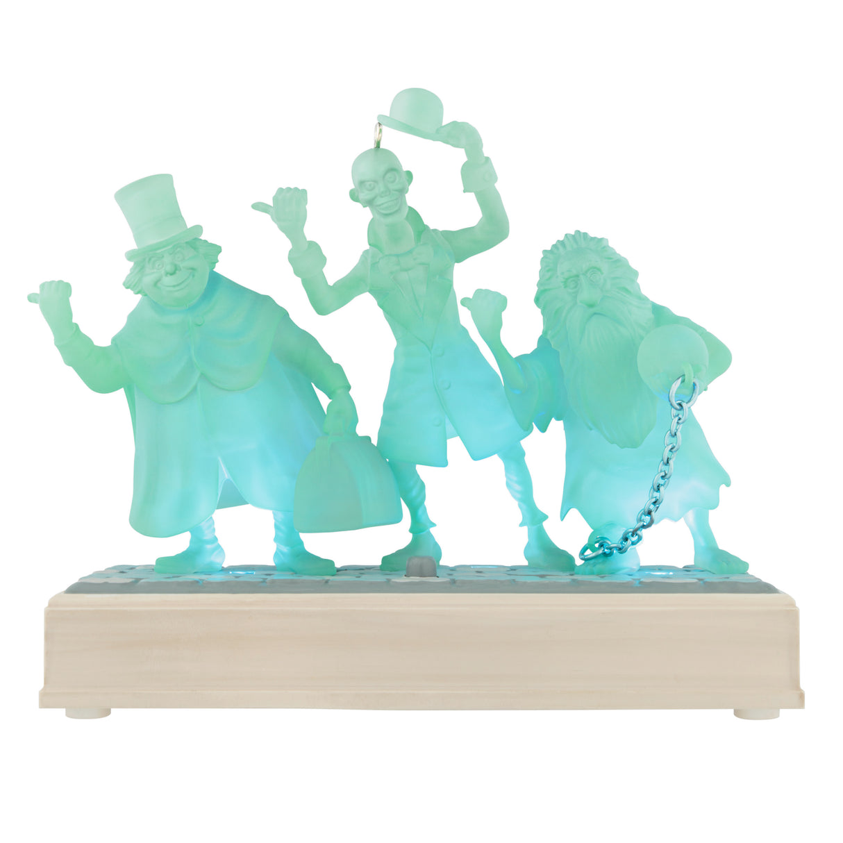 Hallmark Keepsake Christmas Ornament (Disney The Haunted Mansion Collection The Hitchhiking Ghosts With Light and Sound)