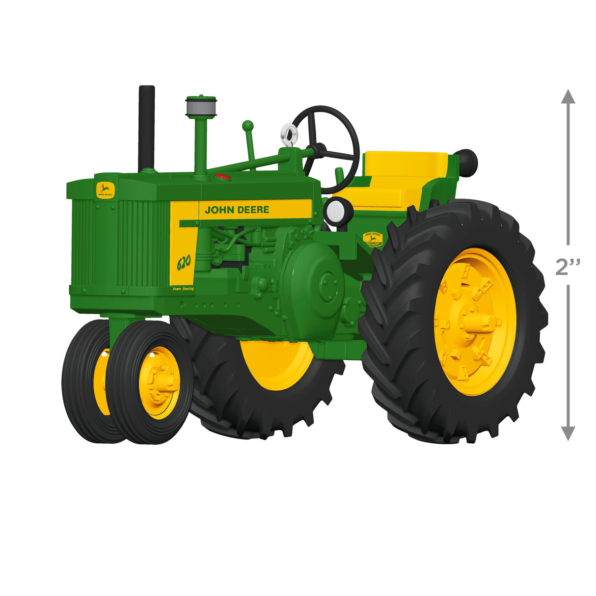 Hallmark Keepsake Christmas Ornament (John Deere 620 Tractor, Metal)