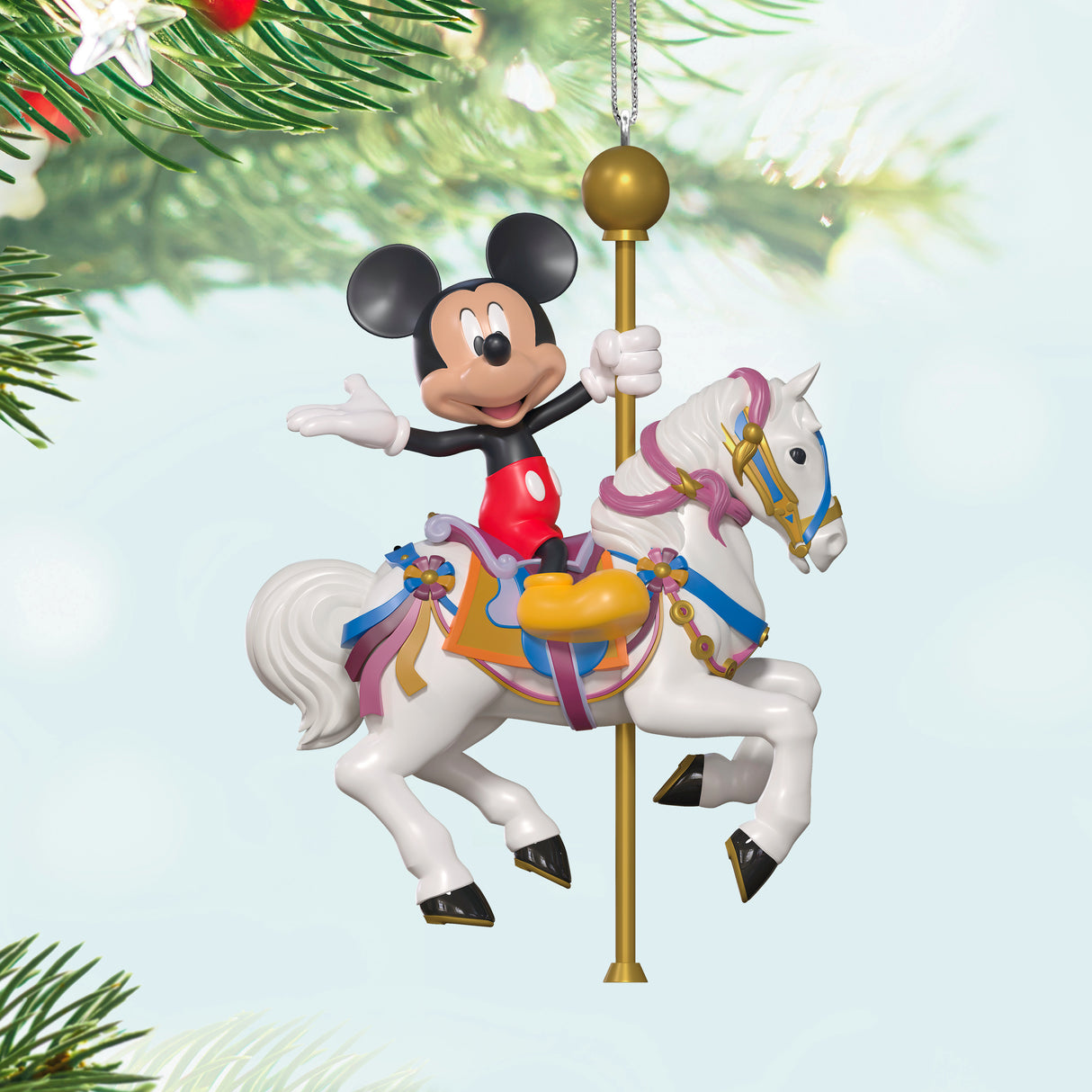 Hallmark Keepsake Christmas Ornament (Disneyland King Arthur Carrousel Ride Around the Kingdom)