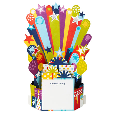 Paper Wonder Pop Up Birthday Card with Music (Birthday Cake, Happy by Pharell Williams)