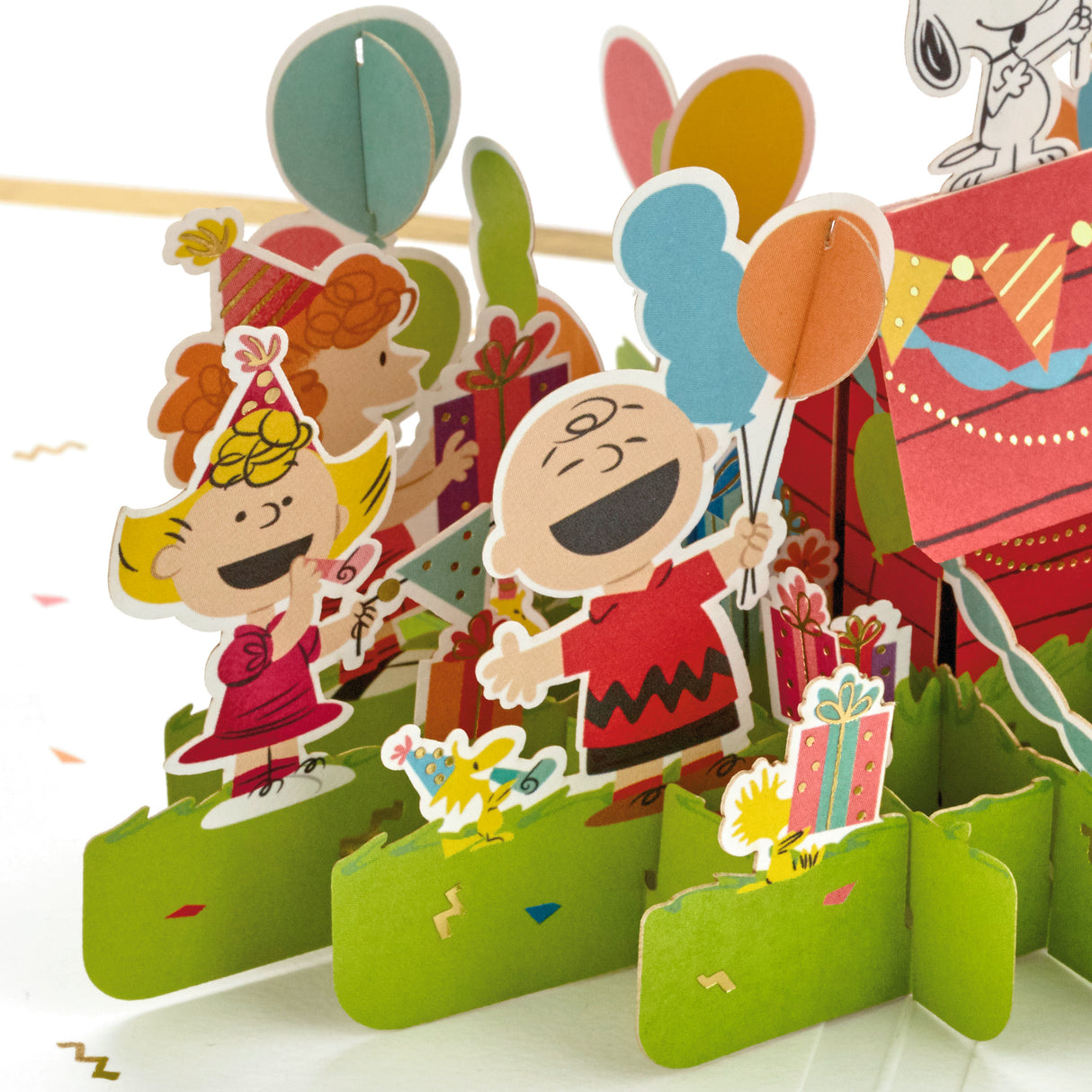 Signature Paper Wonder Peanuts Pop Up Birthday Card (Celebrate)