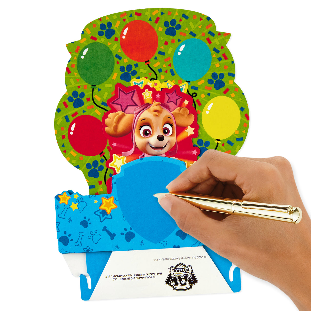 Paper Wonder Pop Up Birthday Card for Kids (Paw Patrol)