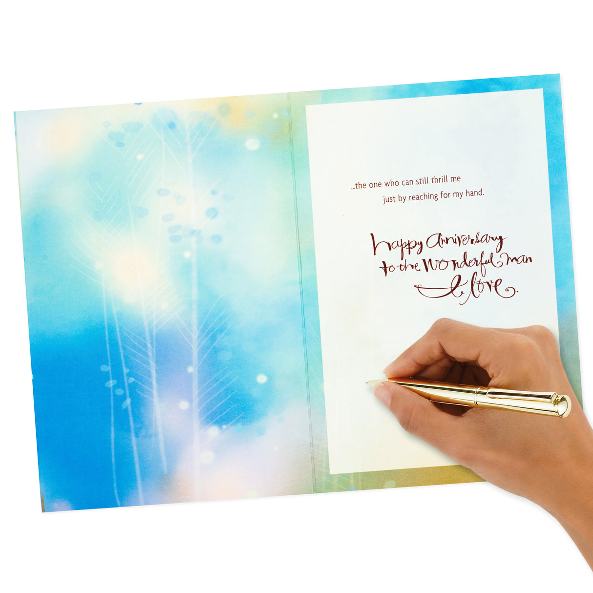 Anniversary Card for Husband or Boyfriend (Man I Love)