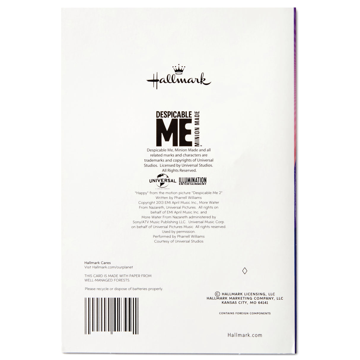 Minions Halloween Card with Song for Kids (Plays "Happy" by Pharrell Williams)