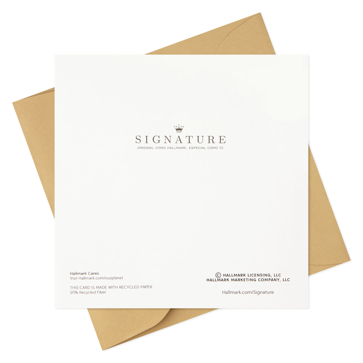 Signature Blank Card (Pineapple)