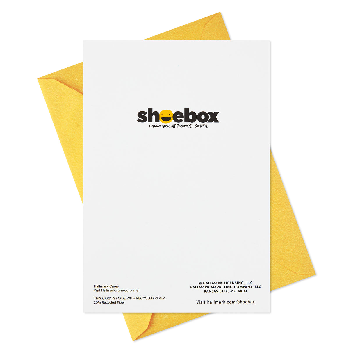 Shoebox Funny Birthday Card or Congratulations Card (Toast)